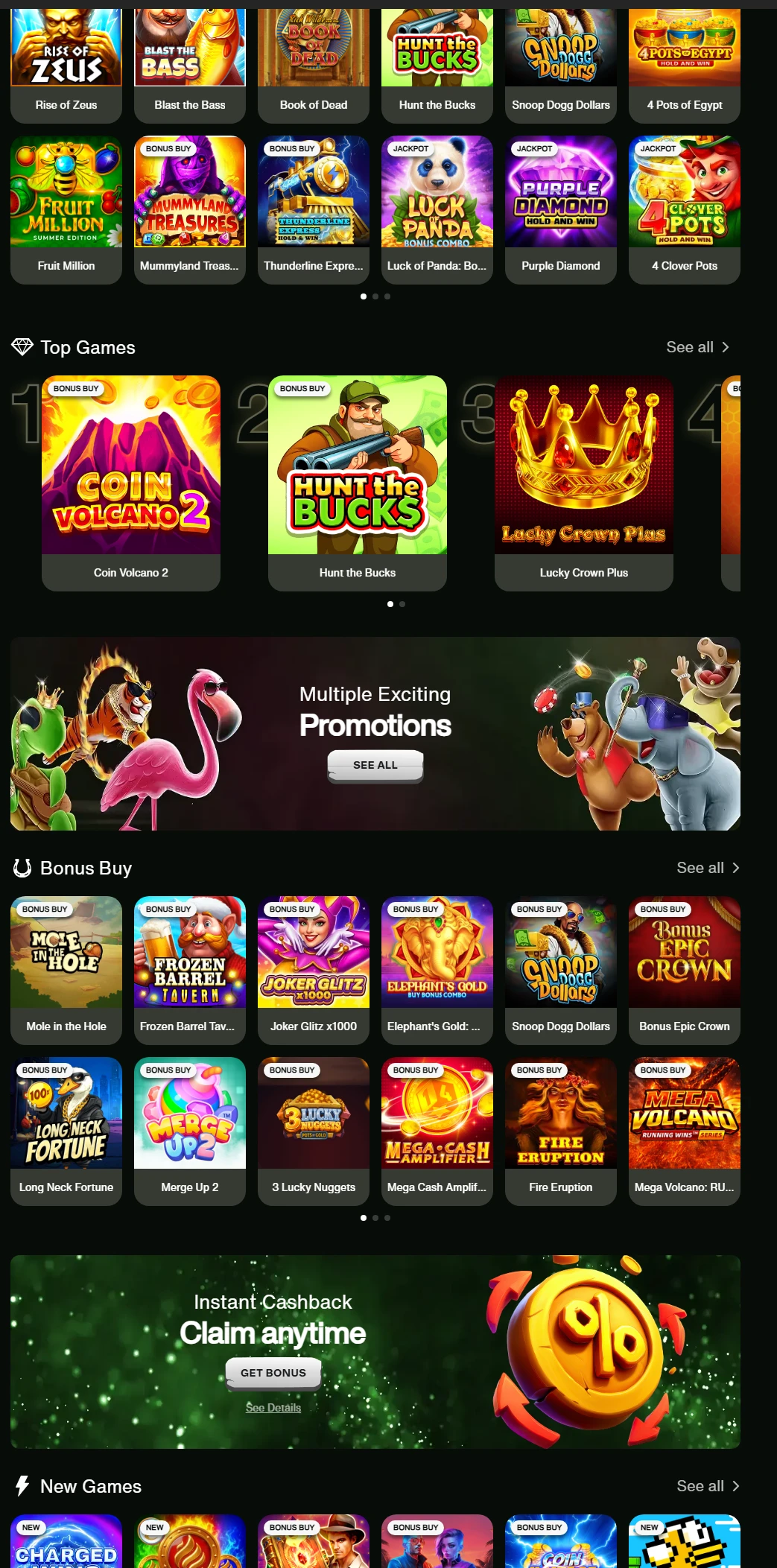 Juegos tragamonedas Cashwin